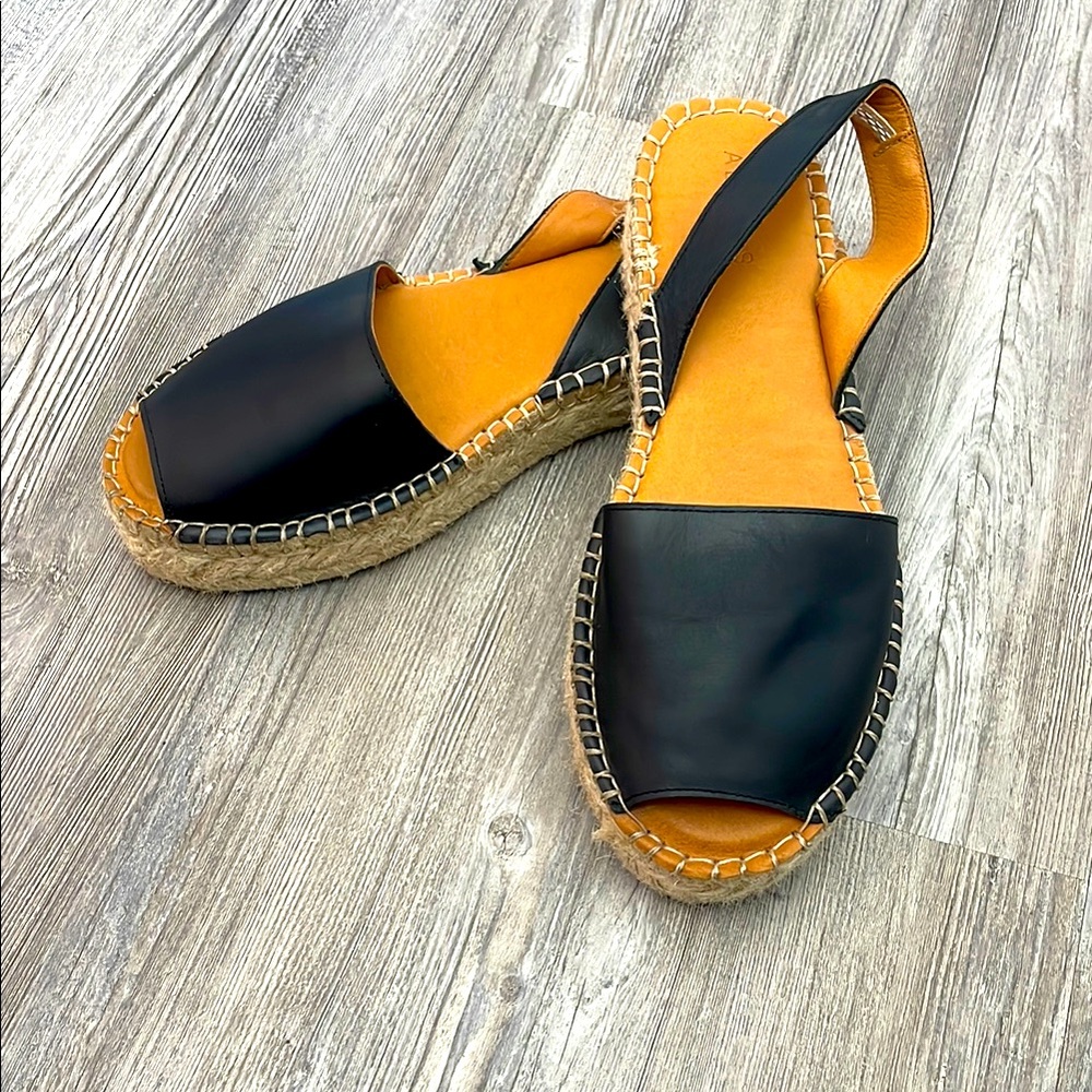 Alohas Ibiza Espadrille Sandal Size 40